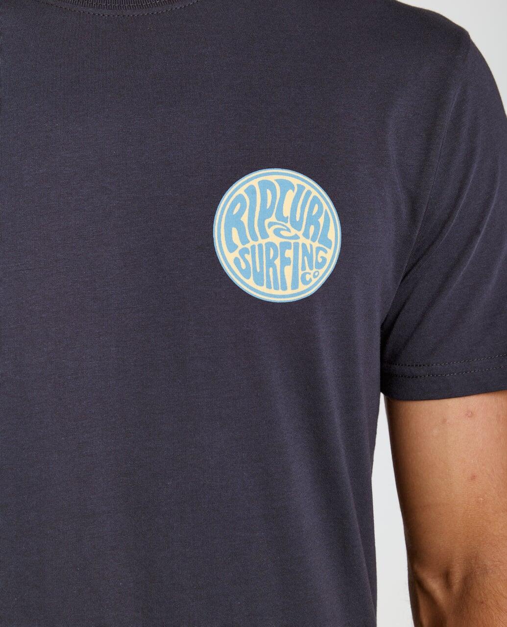Camiseta Hombre Streamline Palmy Standard Tee - Dark Navy 5/5