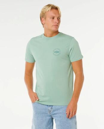 T-shirt Heren à manches courtes Staple - Washed Black