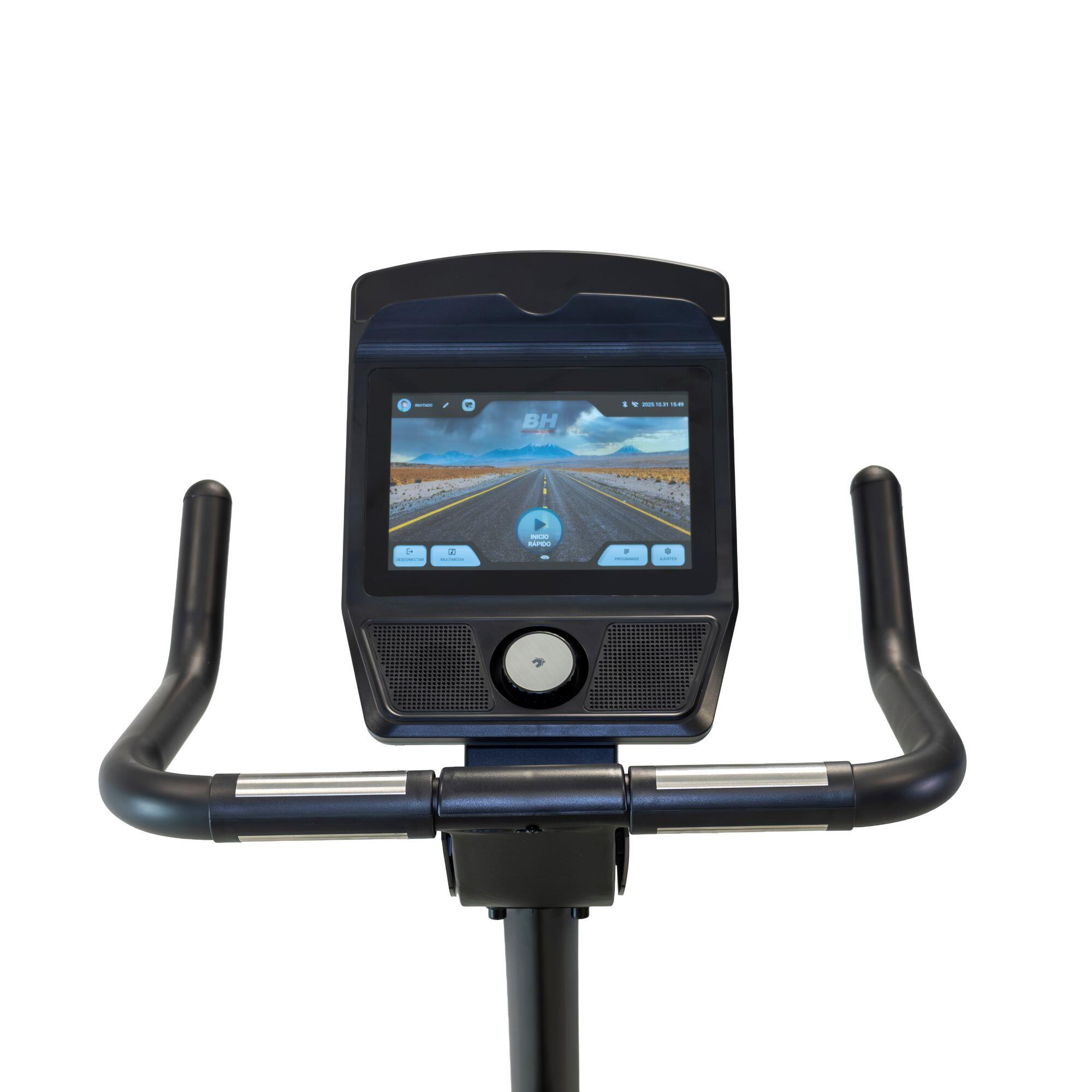 Bicicleta estática XTB Multimedia H865TFT-Fácil Acceso, Pantalla10", Semipro 6/7