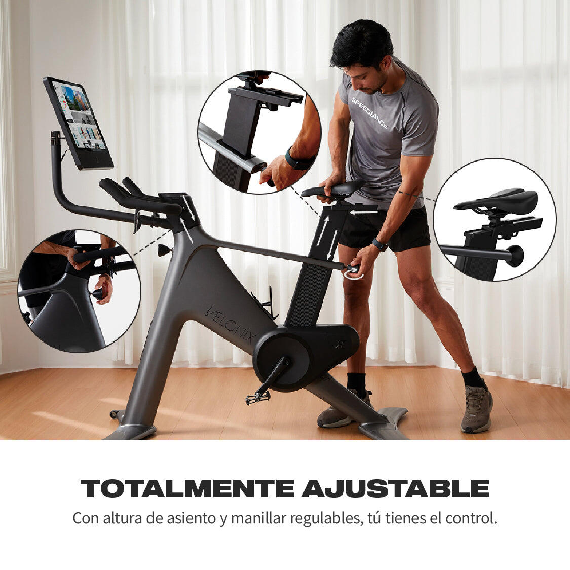 Speediance Bicicleta estática Inteligente Velonix 2/5