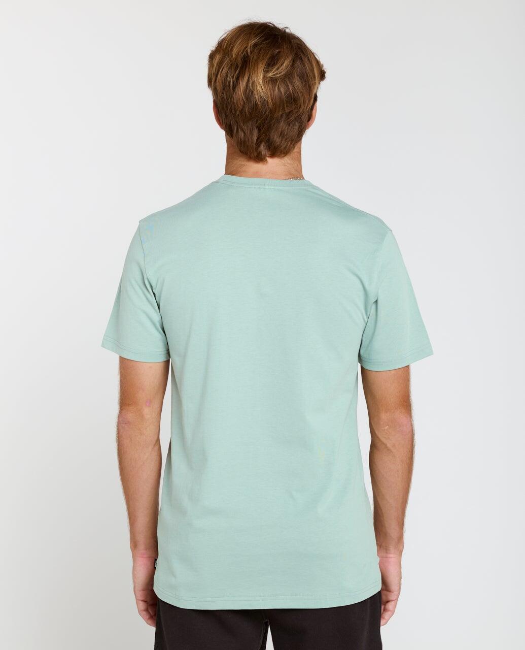 T-shirt Homme Streamline Embroid Standard Tee - Aloe 3/5
