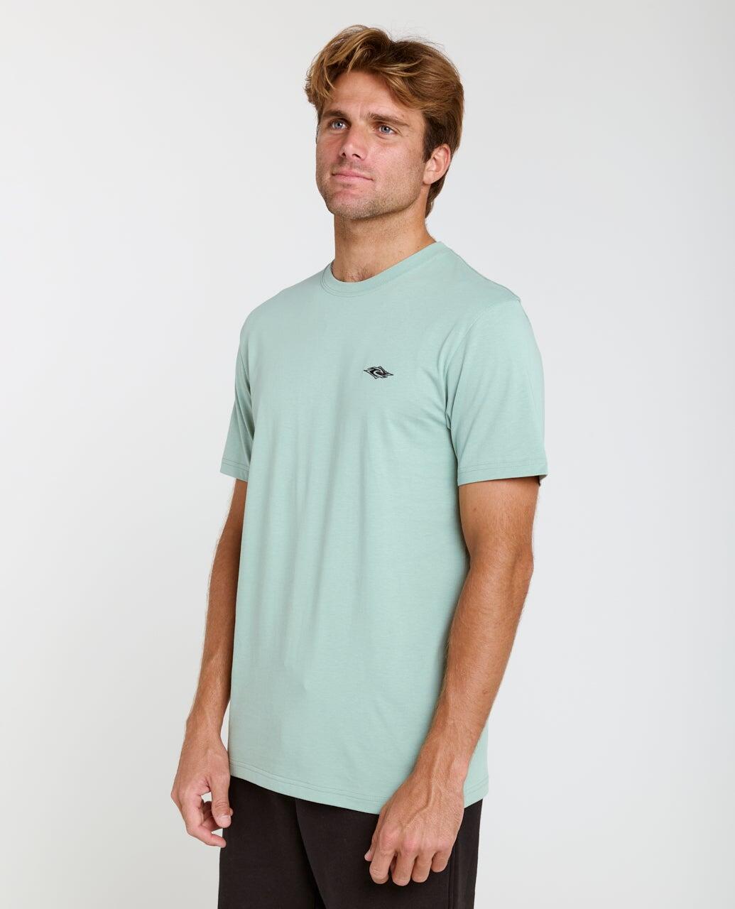 T-shirt Homme Streamline Embroid Standard Tee - Aloe 2/5