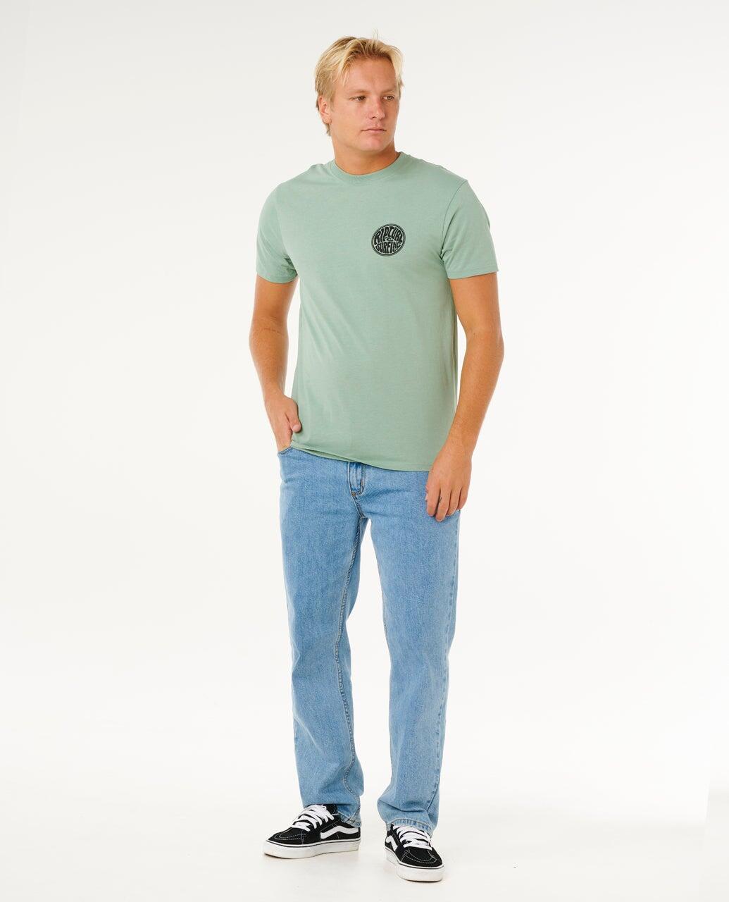 T-shirt Homme Streamline PaShort Sleeve Standard Tee - Aloe 4/6