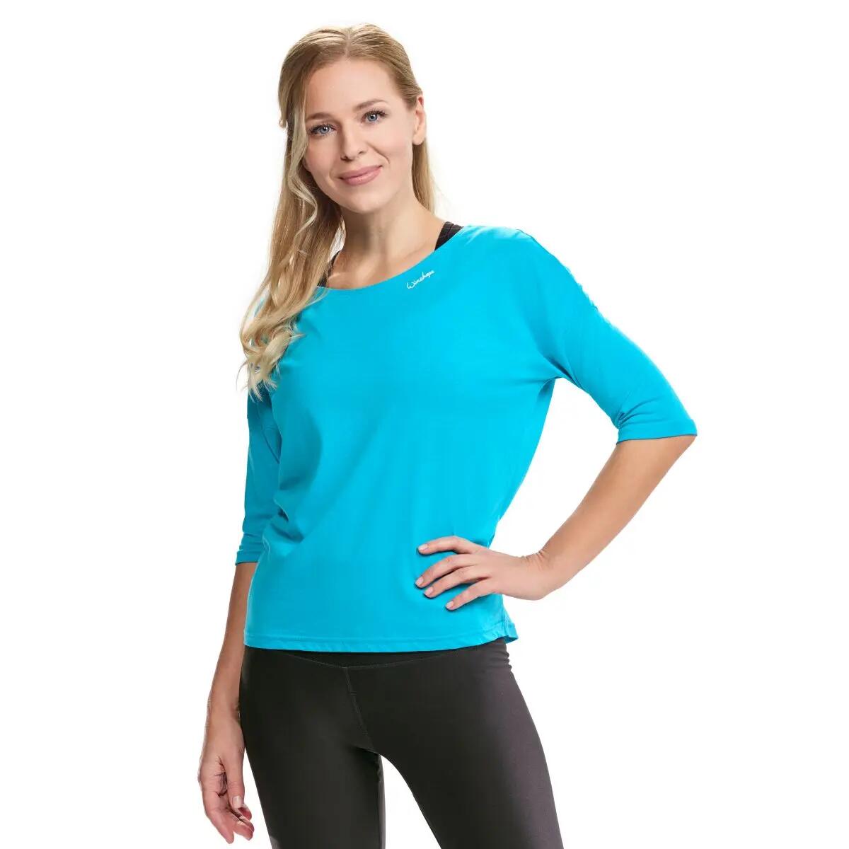 Ultra leichtes Modal-3/4-Arm Shirt MCS004 3/7