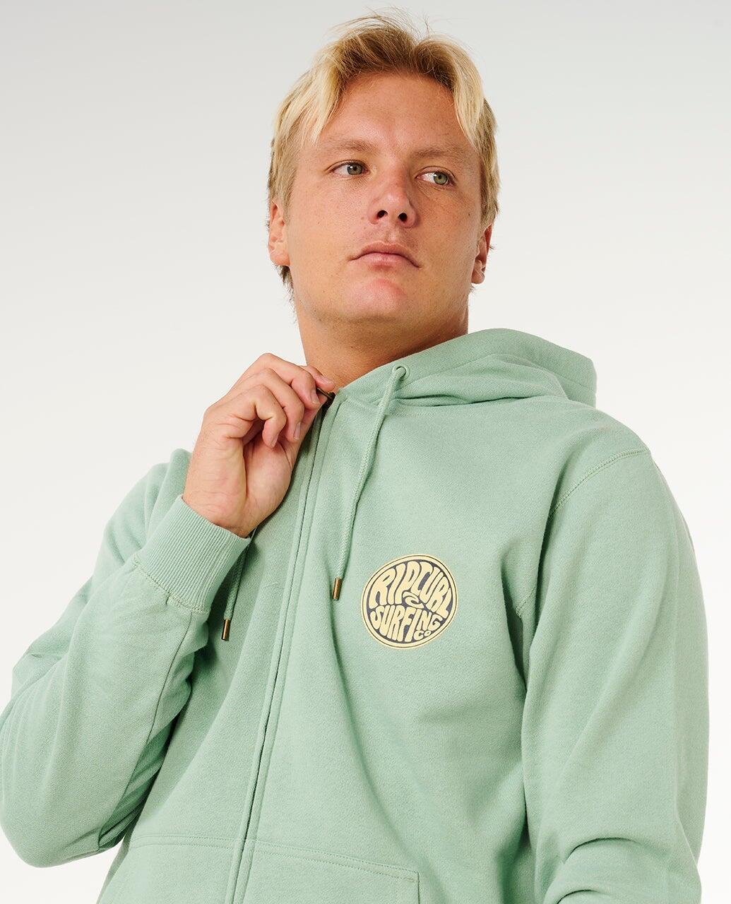 Produit Homme Streamline Zip Through Fleece - Aloe 7/7