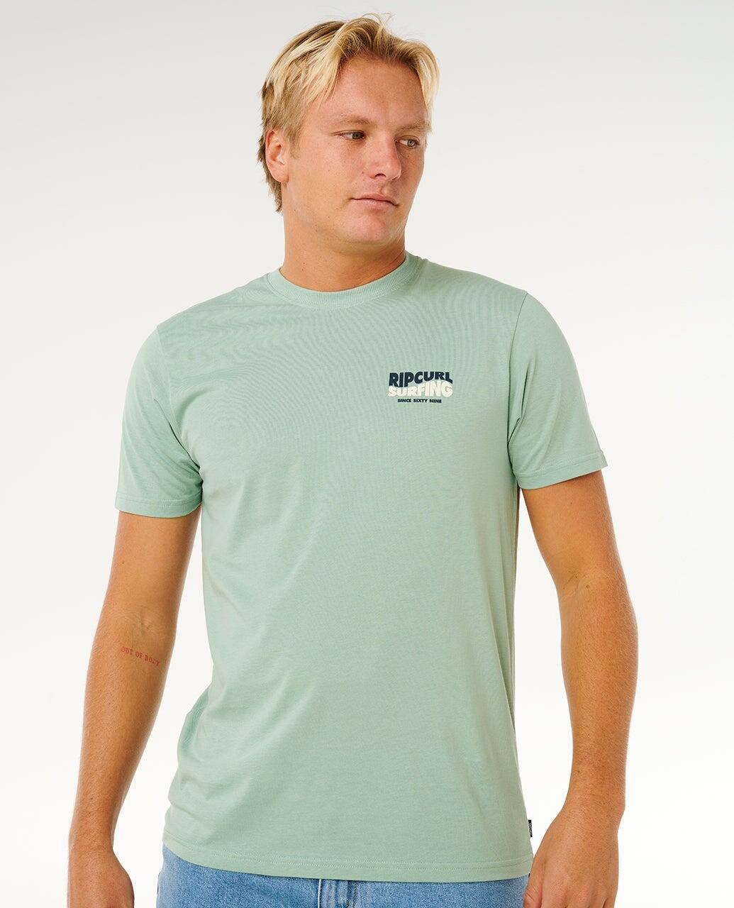 T-shirt Homme Streamline Lineup Standard Tee - Aloe 6/6