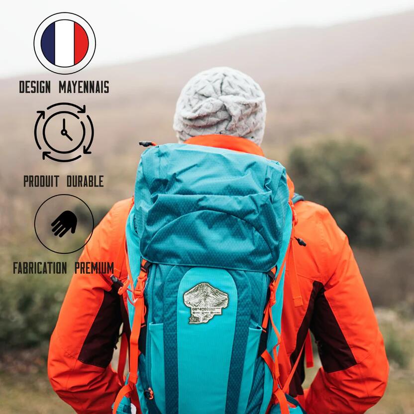 Écusson GR®400 Le Tour du Volcan Cantalien 3/5