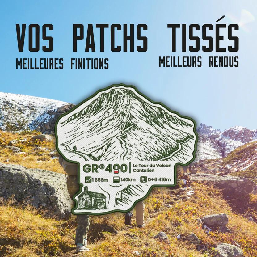 Écusson GR®400 Le Tour du Volcan Cantalien 2/5