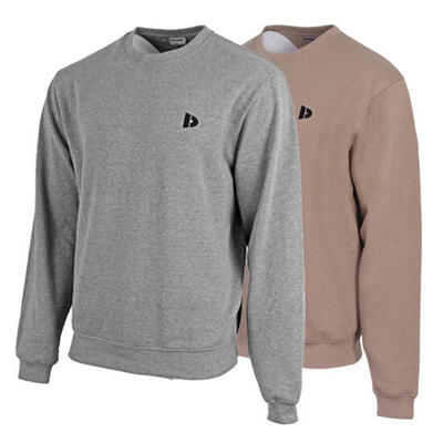 2-pack donnay multi sport ronde hals sweater dean unisex