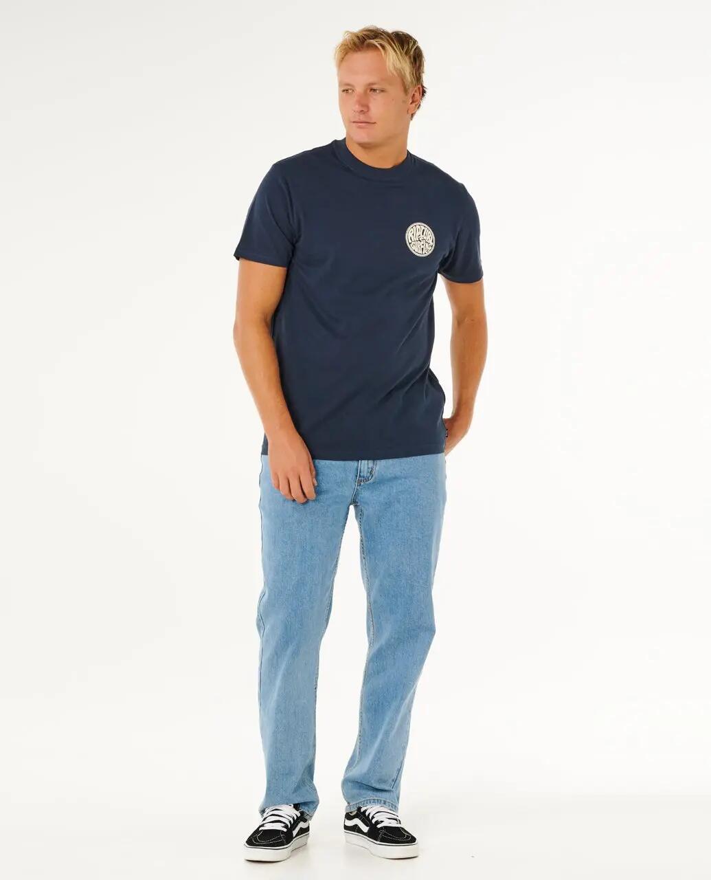 T-shirt Homem Streamline PaShort Sleeve Standard Tee - Dark Navy 6/8