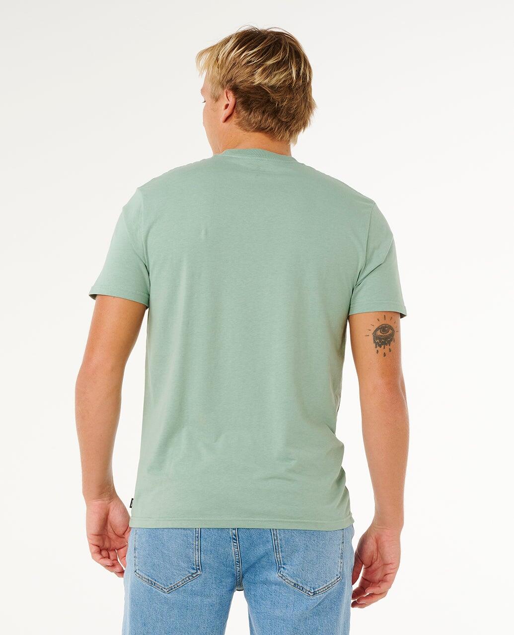 T-shirt Homme Streamline Palmy Standard Tee - Aloe 5/7