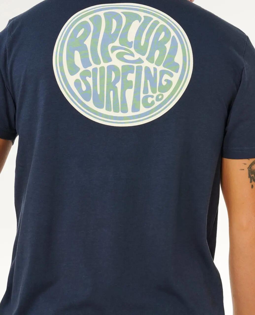 T-shirt Homem Streamline PaShort Sleeve Standard Tee - Dark Navy 7/8
