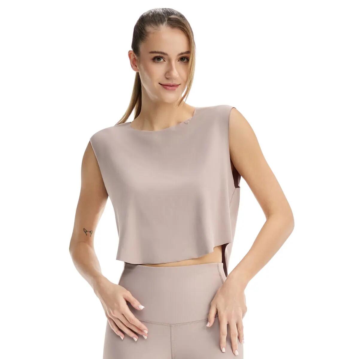 Functional Light and Soft Cropped Top AET115LS 3/6