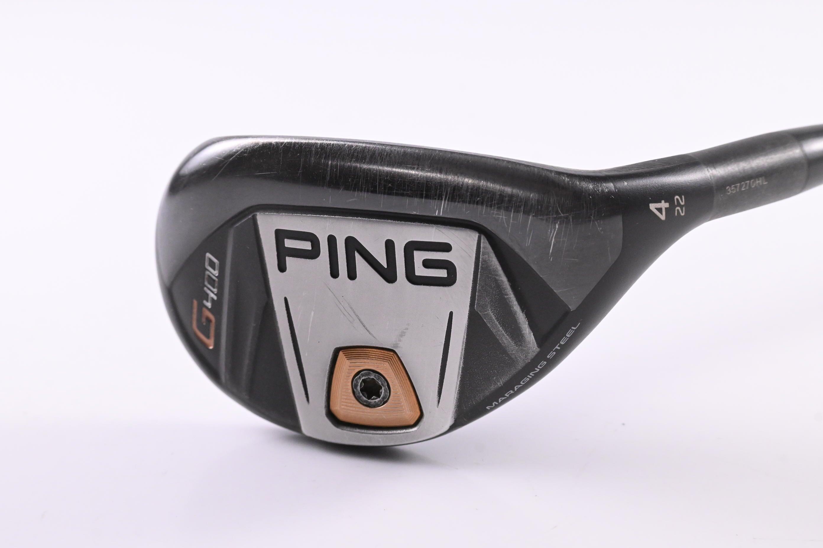 Ping G400 #4 Hybrid / 22 Degree / Senior Flex Ping ALTA CB 70