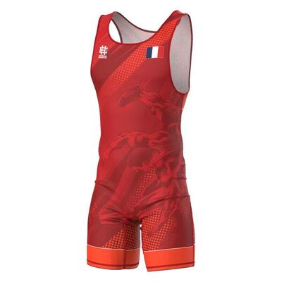Body da lotta da uomo EXTREME HOBBY squadra nazionale francese