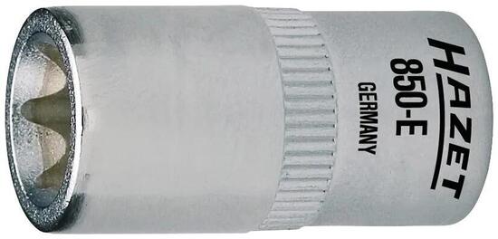 Hazet llave de vaso 850-E Torx 25 mm, d1 8 mm, d2 11 mm