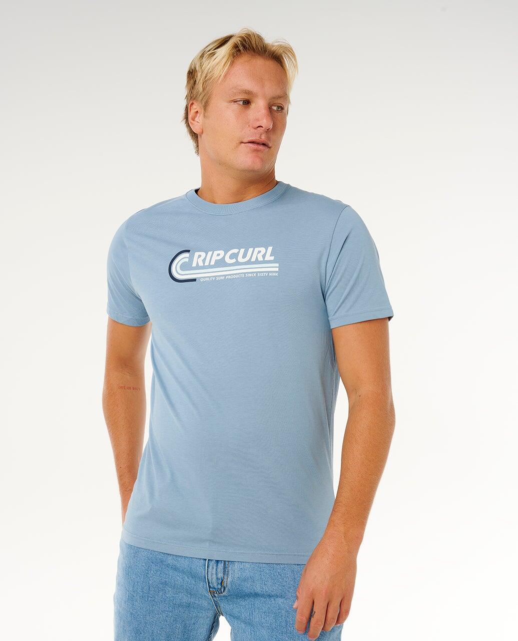 T-shirt Homme Streamline Likemumma Standard Tee - Faded Denim 6/6