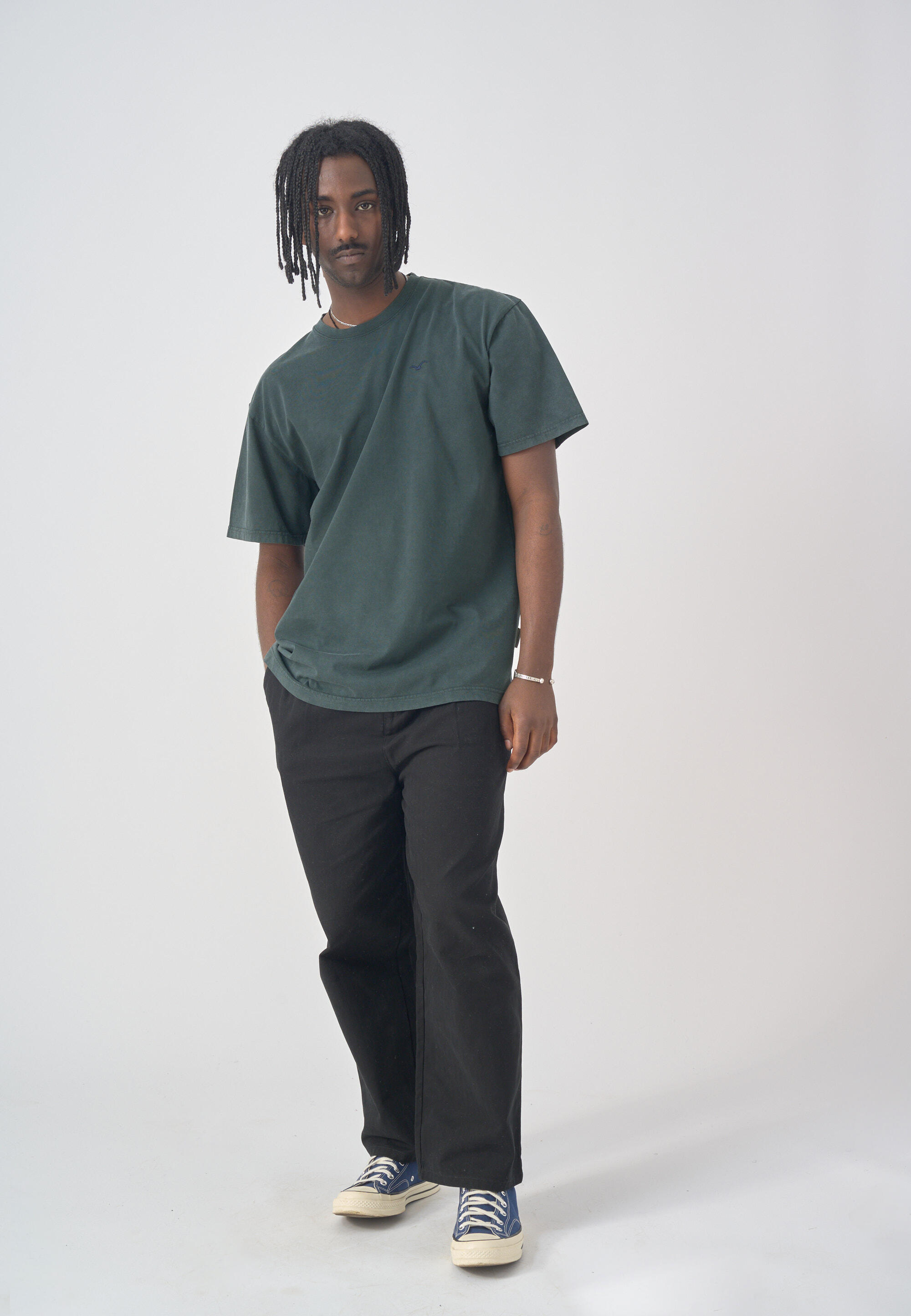 T-Shirt Boxy Tee Ligull Washed 4/5