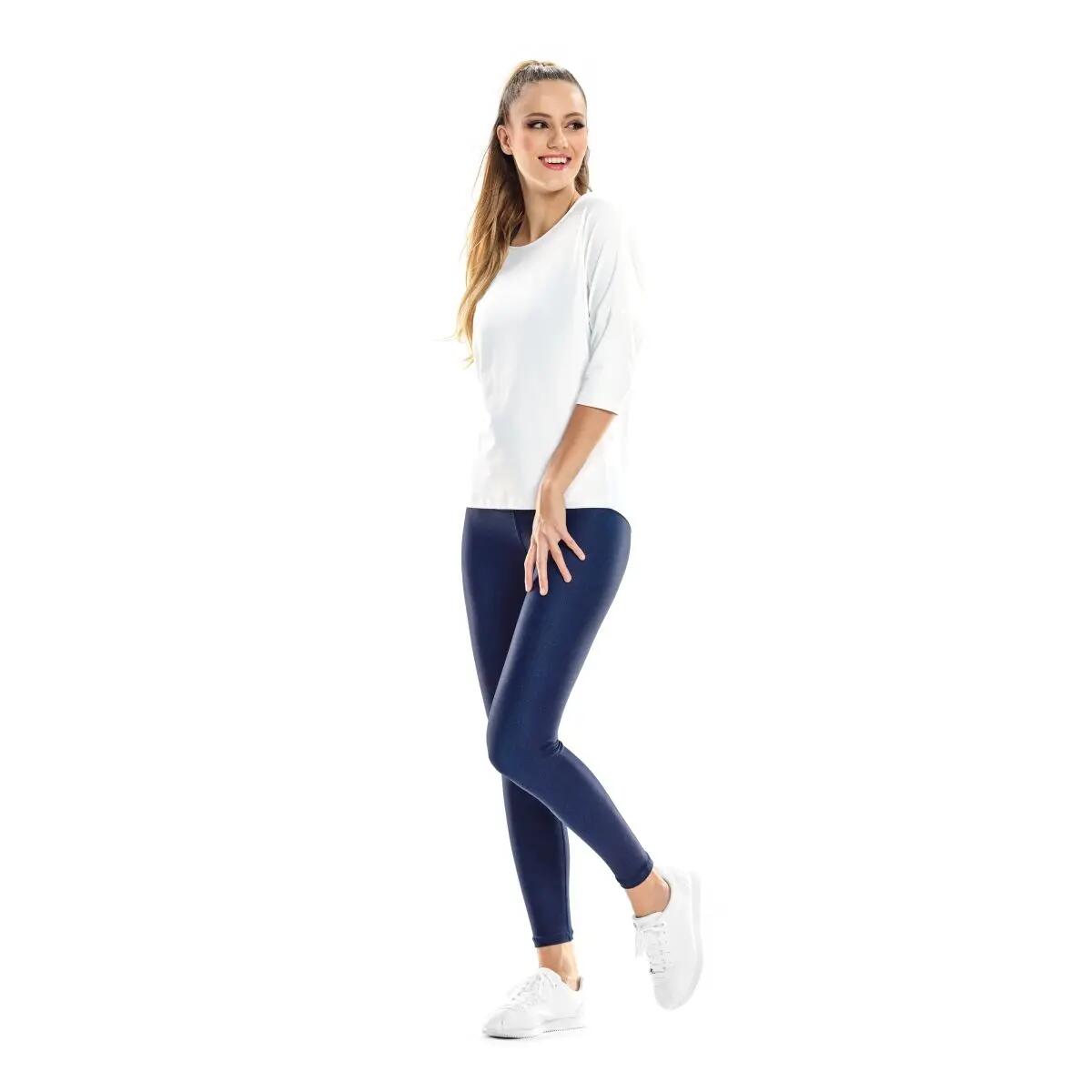 Functional Comfort High Waist Tights  im Jeans Style HWL117C 8/15