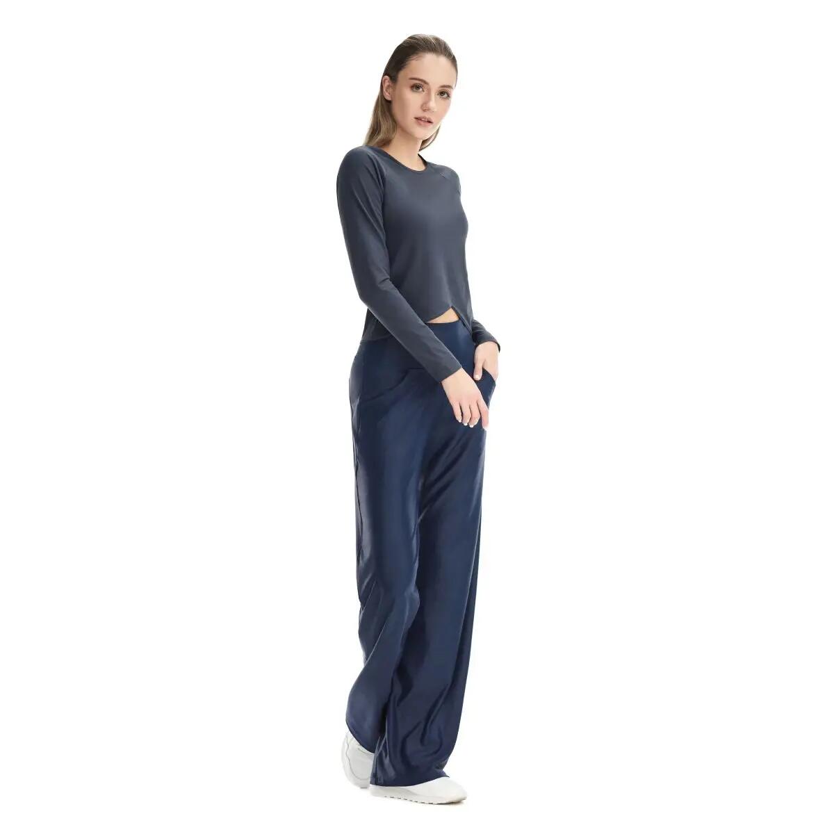 Functional Light and Soft Cropped Long Sleeve Top AET131LS 5/6