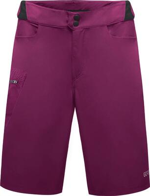 Gore wear passion women's mtb short purple