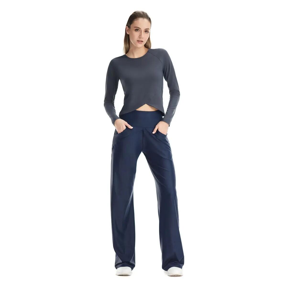 Functional Light and Soft Cropped Long Sleeve Top AET131LS 4/6