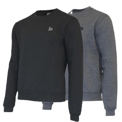 2-pack donnay multi sport ronde hals sweater dean unisex