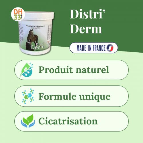 Distri’Derm – Crème cicatrisante naturelle pour chevaux et peau abîmée 100 ml 2/4