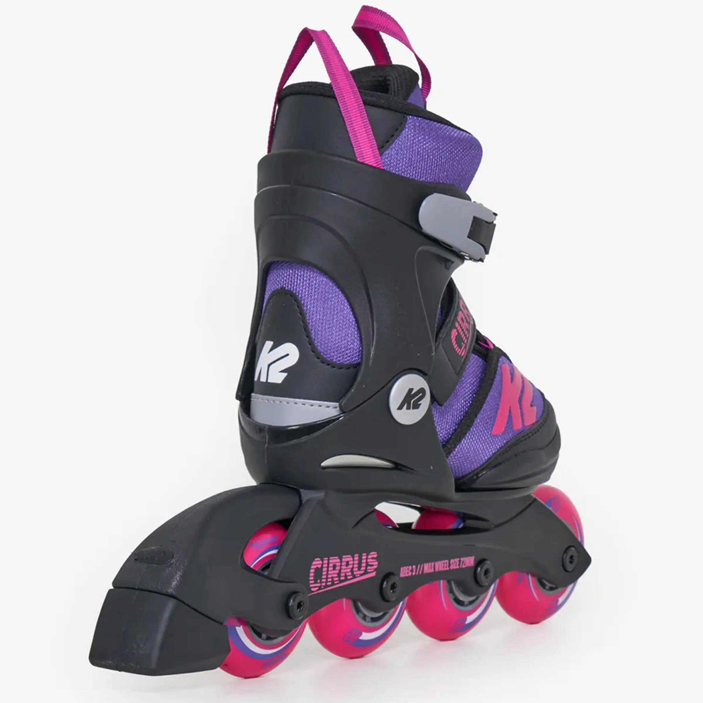 Gyerek állítható görkorcsolya - K2 Cirrus Girls Purple 2/3