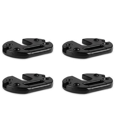Set 4 partytent gewichten 10 kg staal - complete ballast voor vouwtent 3x3
