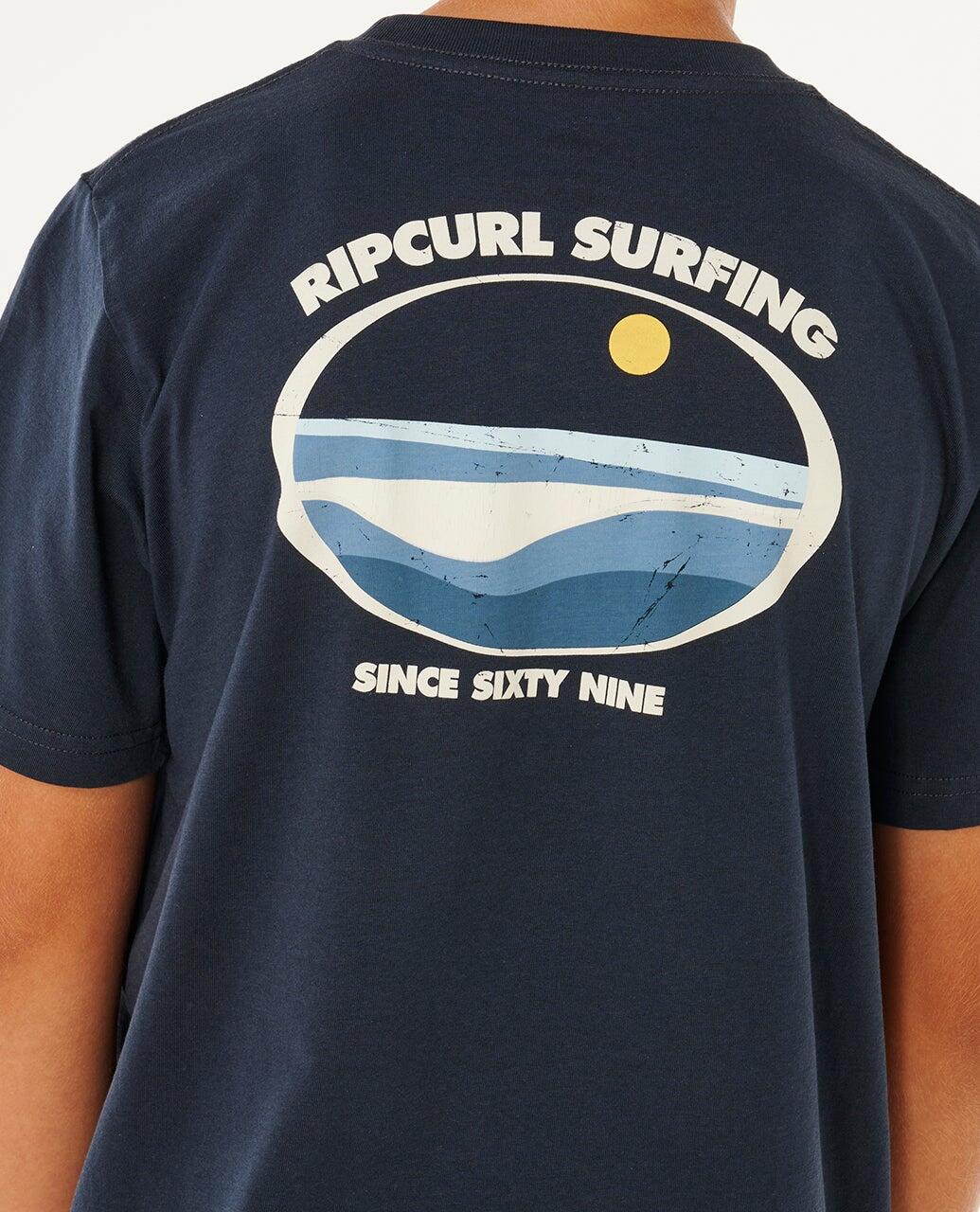 T-shirt Garçon Streamline Lineup Tee - Dark Navy 7/7