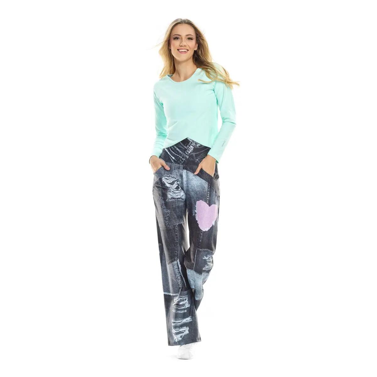 Functional Light and Soft Cropped Long Sleeve Top AET131LS 7/8