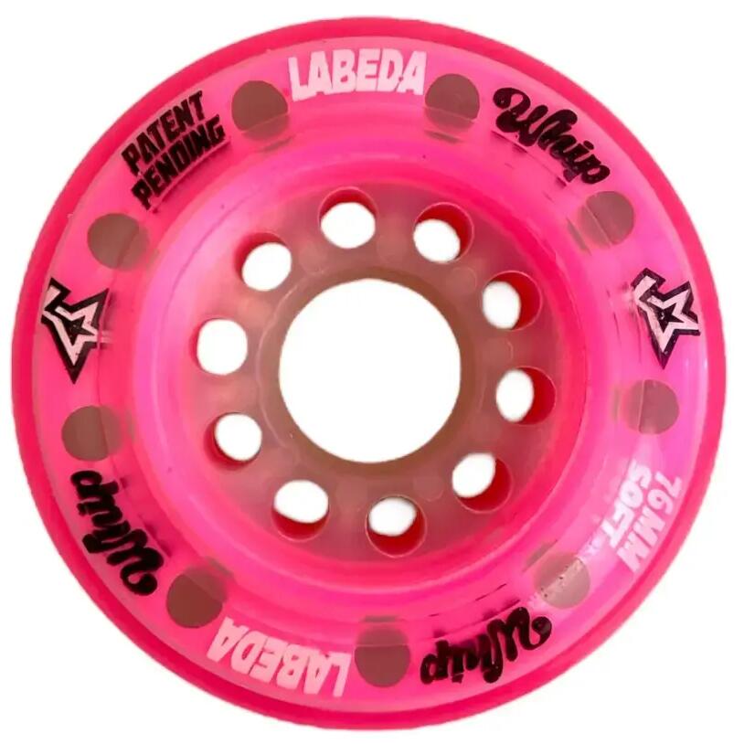 LABEDA Whip 80MM Soft PINK/CLR - 1 бр., LW8078PCB кънки