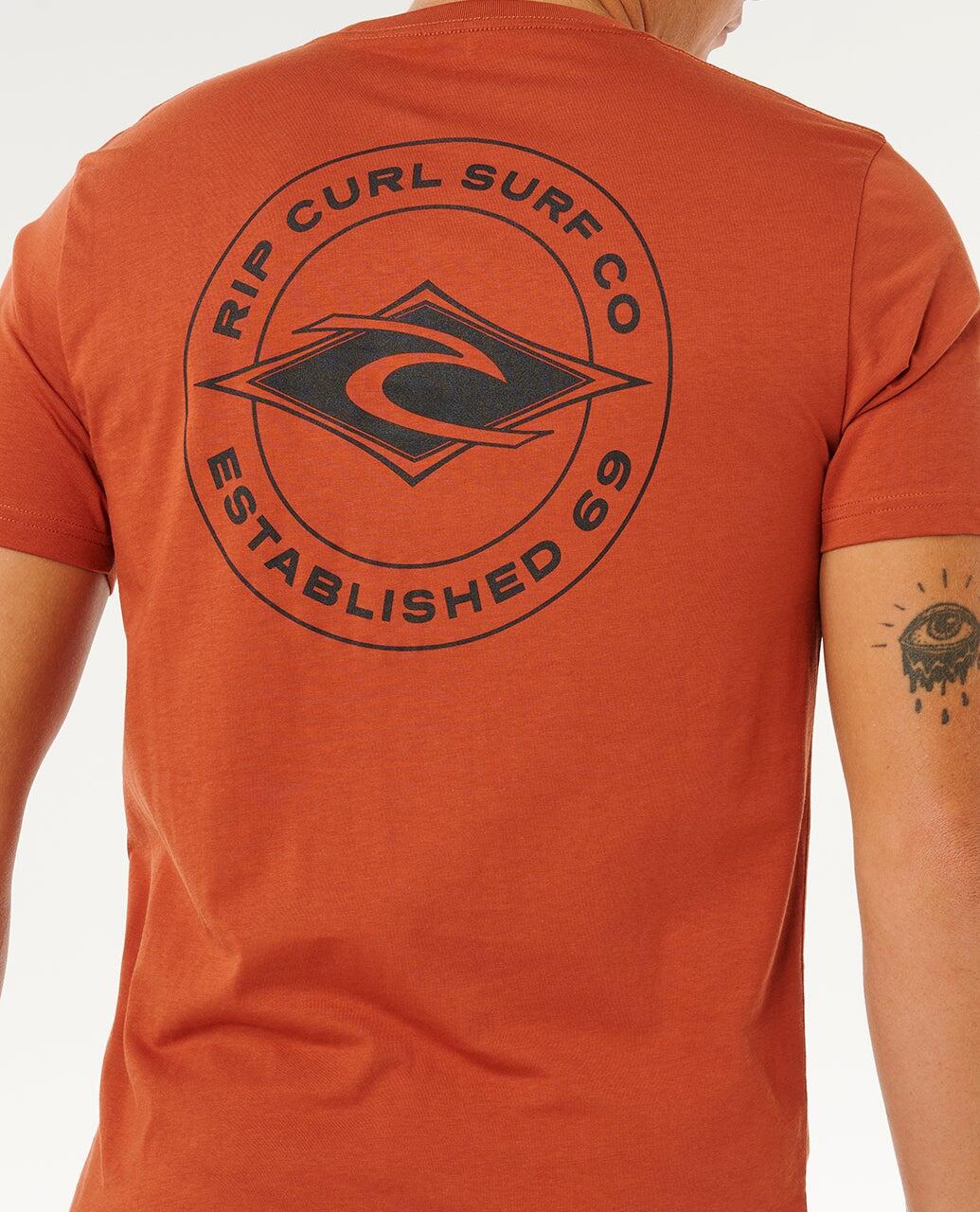 T-shirt Homme à manches courtes Staple - Baked Clay 5/6
