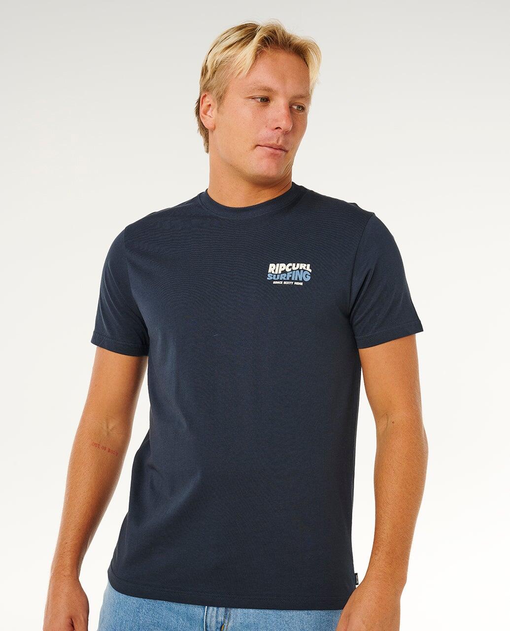 T-shirt Homme Streamline Lineup Standard Tee - Dark Navy 6/6