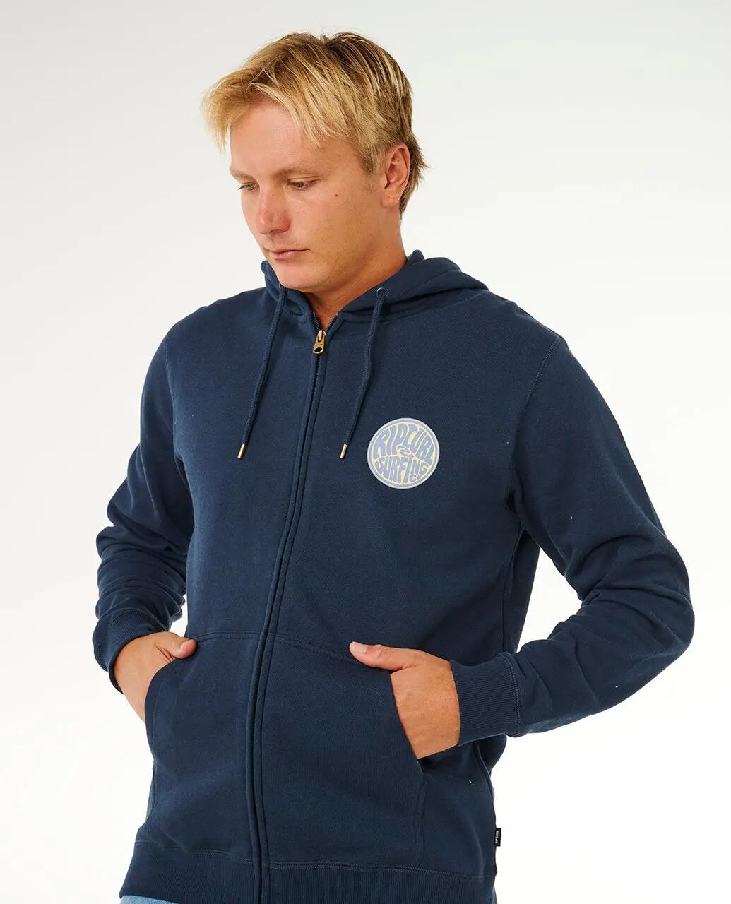 Produto Homem Streamline Zip Through Fleece - Dark Navy 7/7