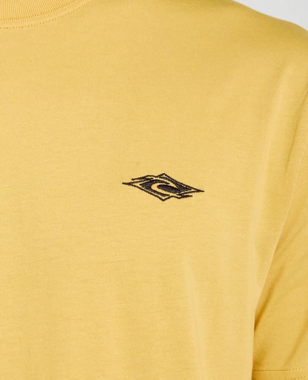 T-shirt Homem Streamline Embroid Standard Tee - Ochre 5/5