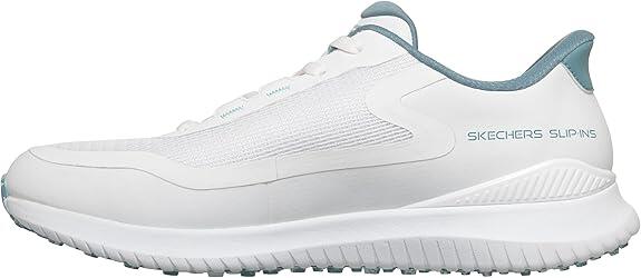 Skechers Go Golf Flight, chaussures de golf pour homme, blanc/bleu 3/6