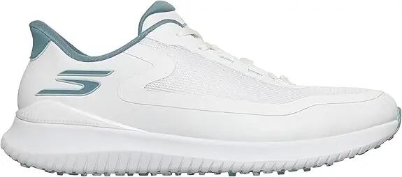 Skechers Go Golf Flight, scarpe da golf da uomo, bianco/blu 2/6