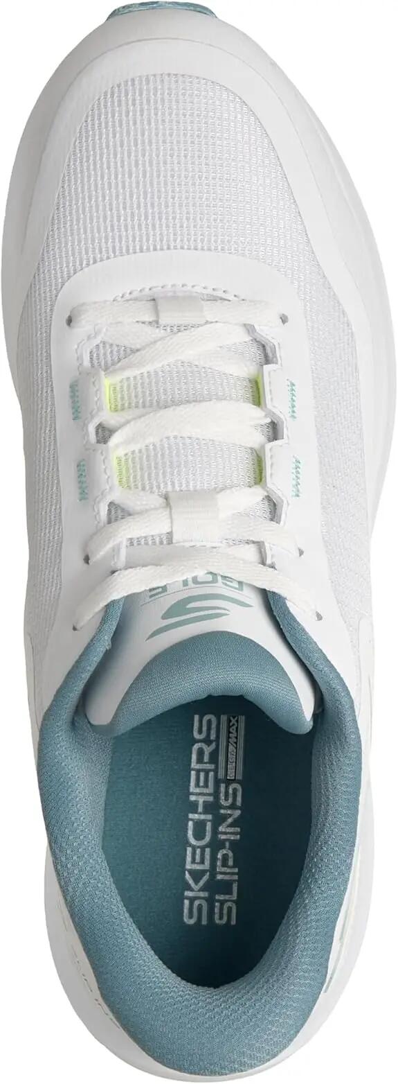 Skechers Go Golf Flight, scarpe da golf da uomo, bianco/blu 5/6