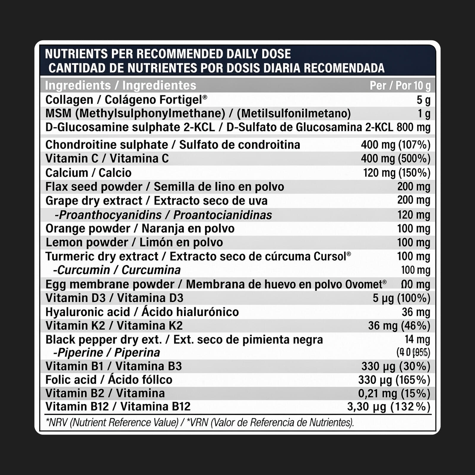 Joint Support+ by Wellbeinn — Colágeno Articular Avanzado Fortigel® + Ovomet® 30 3/7