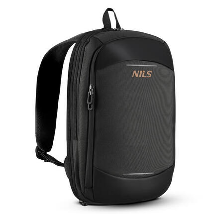 Sac à dos ordinateur voyage extensible 19 L gris NILS NC4504