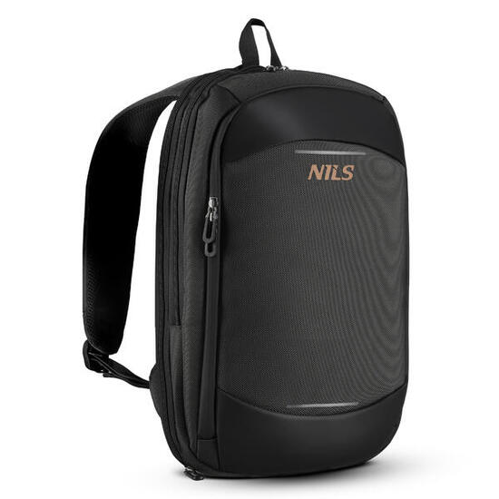 Sac à dos ordinateur voyage extensible 19 L gris NILS NC4504