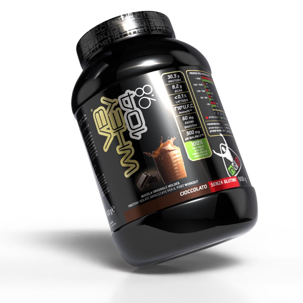 VB Whey 104 9.8 Cioccolato 900g Sieroproteine del latte isolate e idrolizzate 3/5