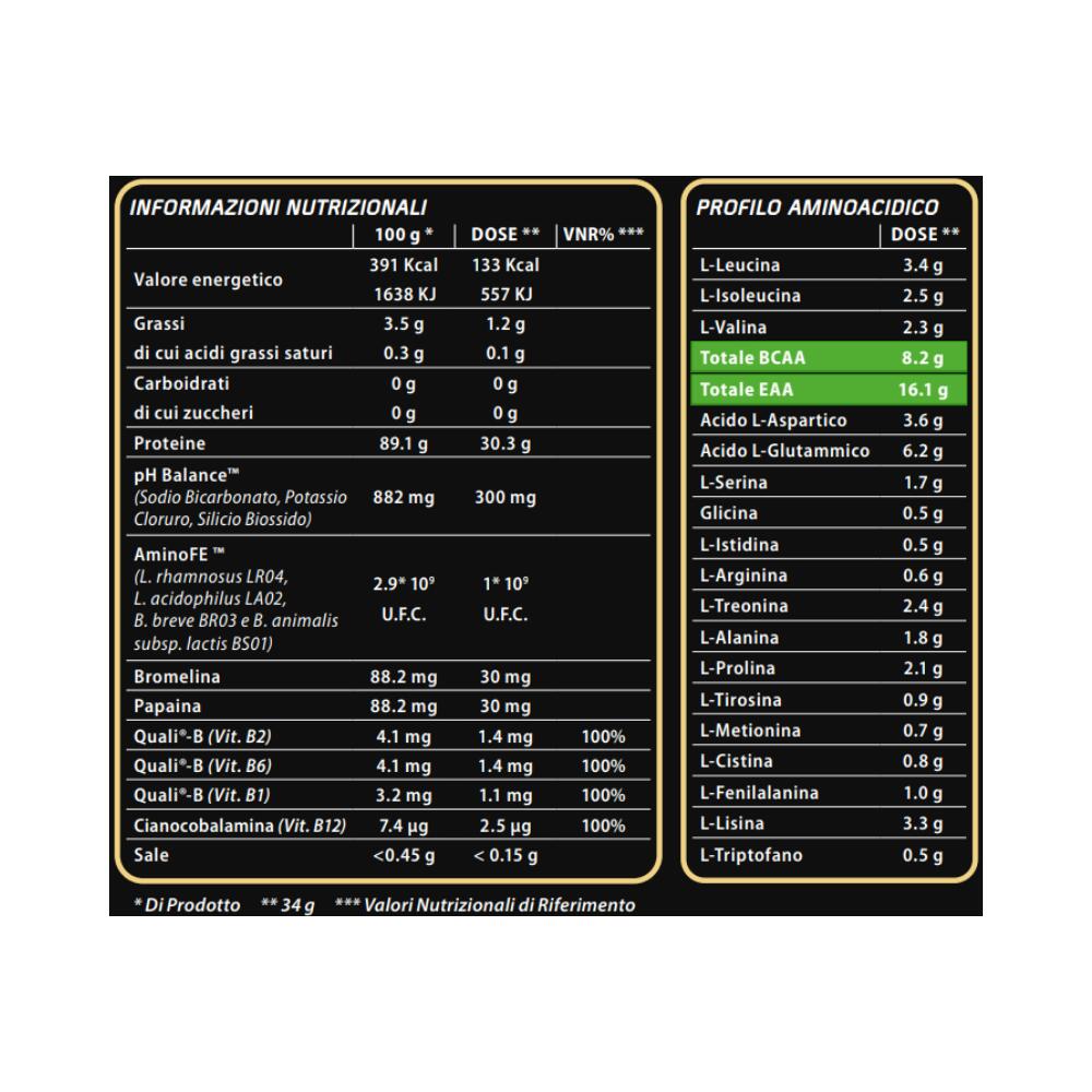 VB Whey 104 9.8 Cioccolato 900g Sieroproteine del latte isolate e idrolizzate 5/5