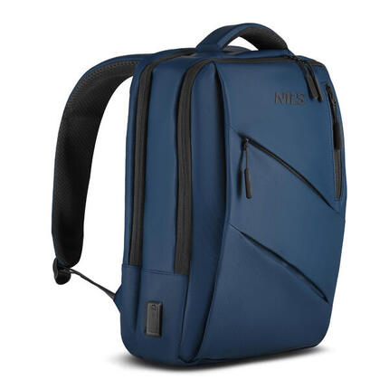 Sac à dos ville ordinateur portable 15 L avec ports USB et USB-C NILS NC4502