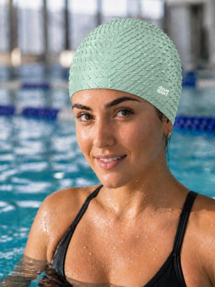 Aqua-Sport czepek bubble cap active mint AS9265 2/5