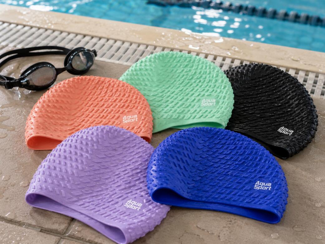 Aqua-Sport czepek bubble cap active mint AS9265 5/5
