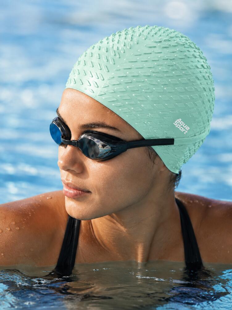 Aqua-Sport czepek bubble cap active mint AS9265 4/5