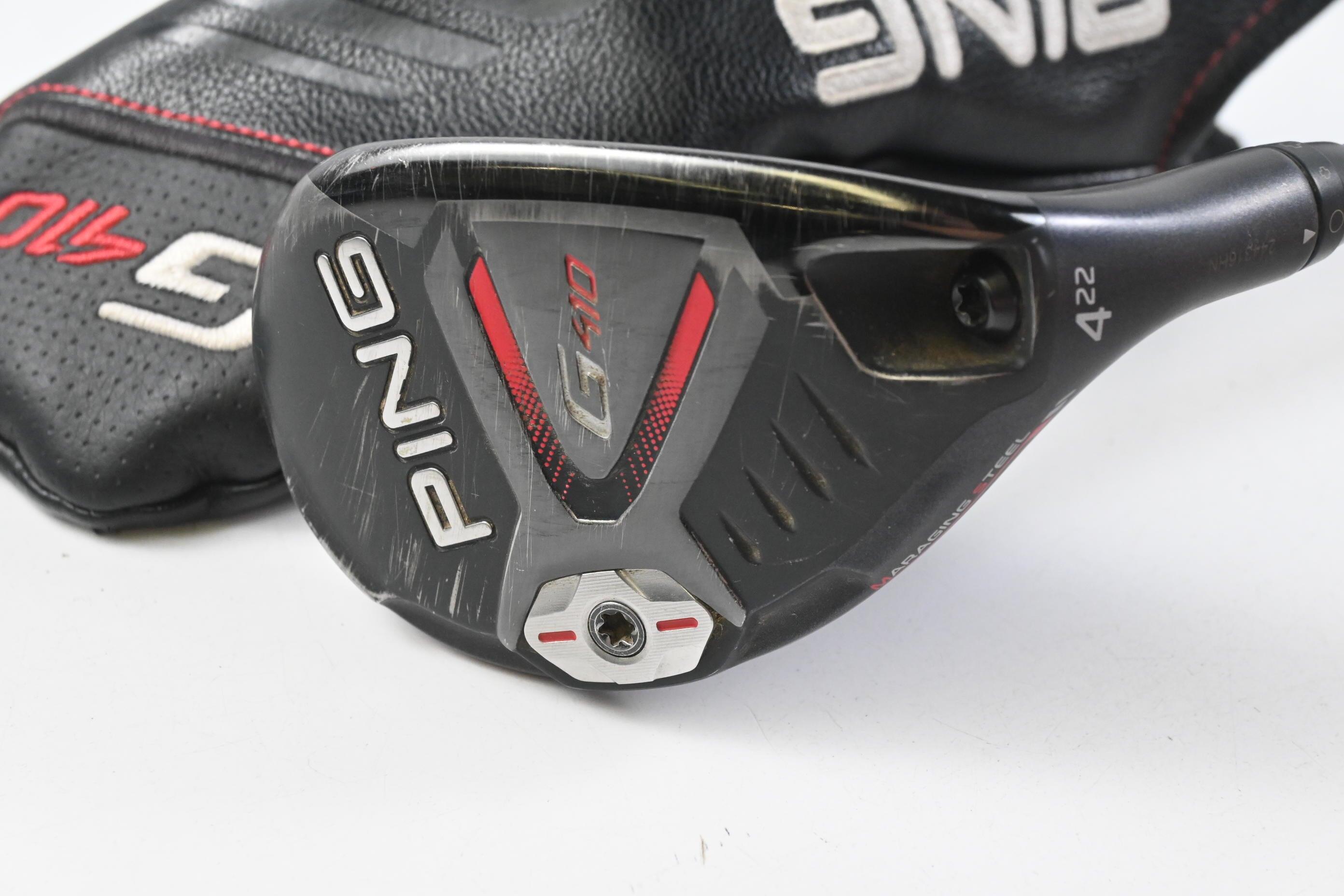 Ping G410 #4 Hybrid / 22 Degree / Regular Flex Ping Alta CB Red 70